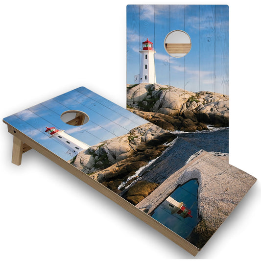 Lighthouse Cornhole Boards