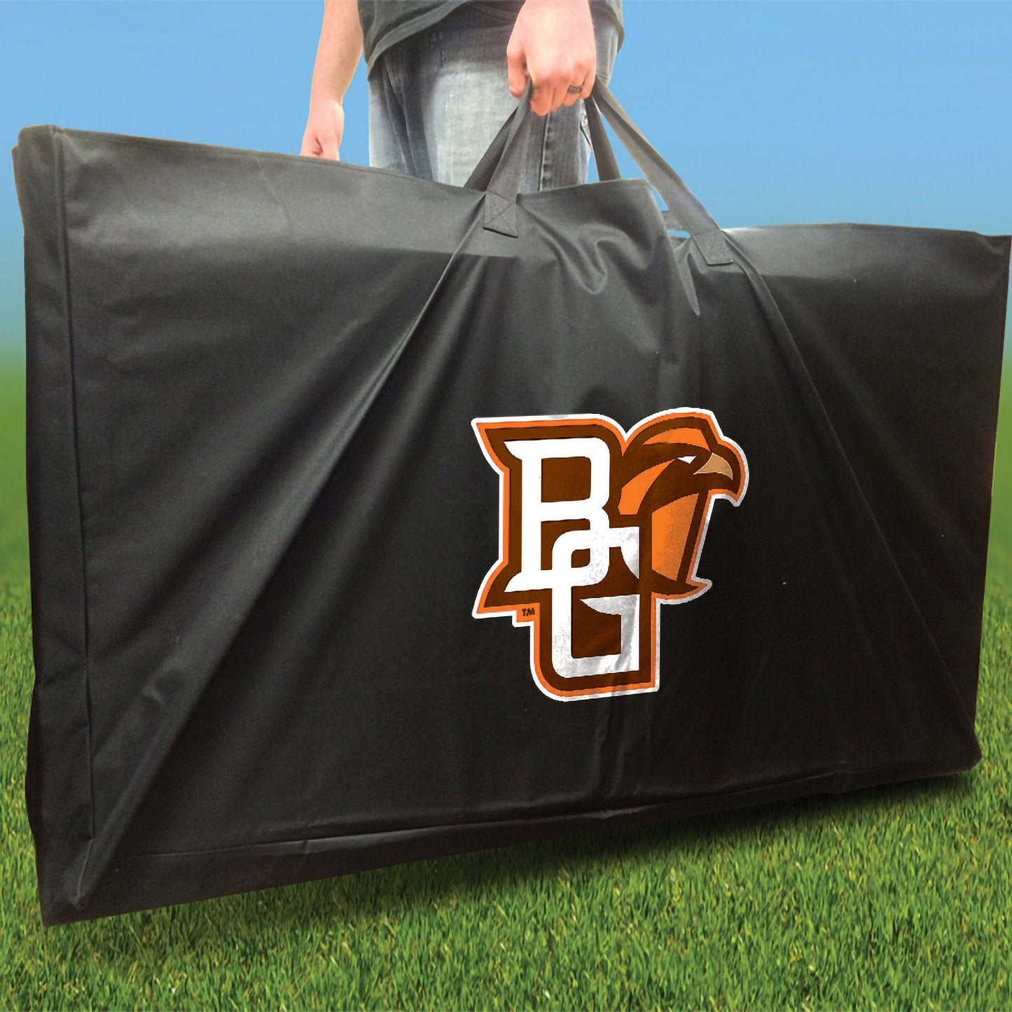 Bowling Green Falcons Stained Pyramid team logo carry case