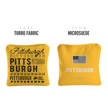 Gameday Pittsburgh Football Synergy Pro Yellow Bag Fabric
