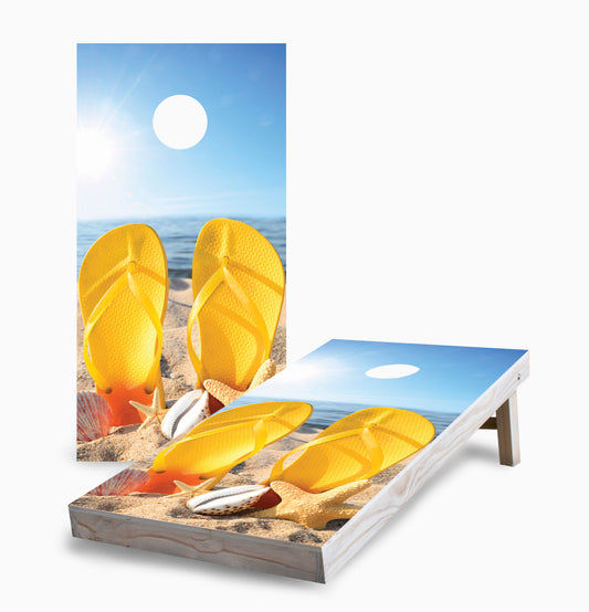 Sandals on the Beach Cornhole Boards