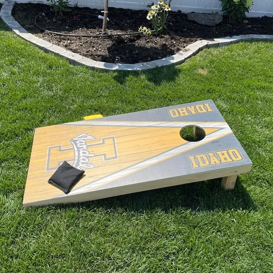 custom Idaho cornhole for business