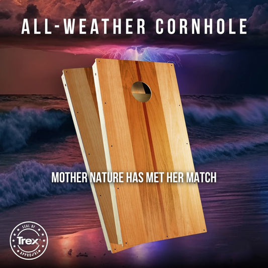 all-weather cornhole boards