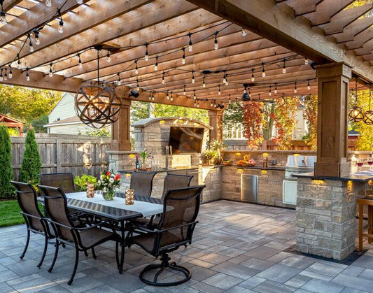 awesome backyard setup