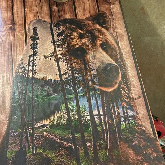 bear mountain cornhole boards