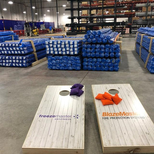 custom designed cornhole boards
