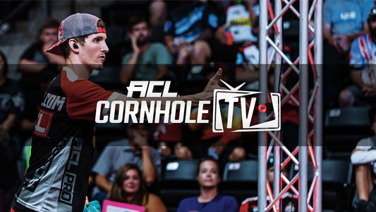 cornhole being televised