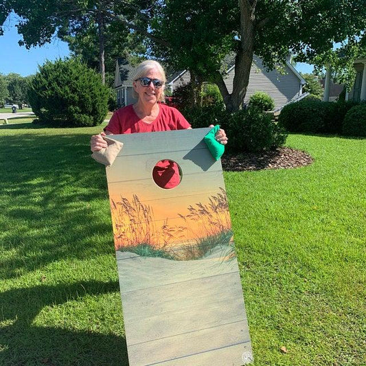 cornhole boards for your parents