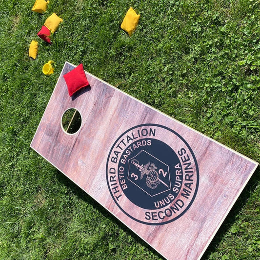 Custom Marine Corps Cornhole Set