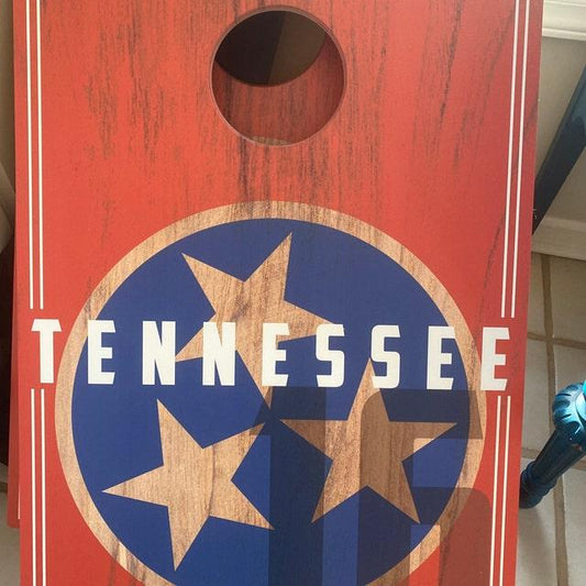 Tennessee state cornhole boards