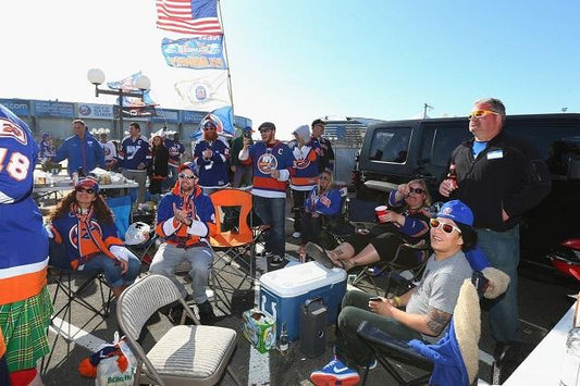partying before the islanders game