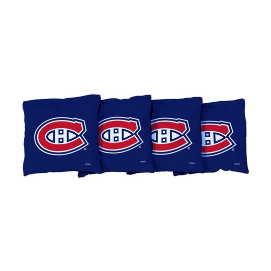 Montreal Canadiens Blue Cornhole Bags