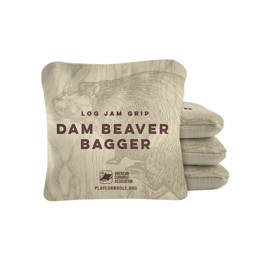Dam Beaver Synergy Pro Cornhole Bags Tan
