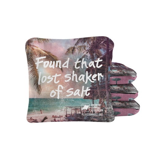 Lost Shaker of Salt Synergy Pro Cornhole Bags Pink