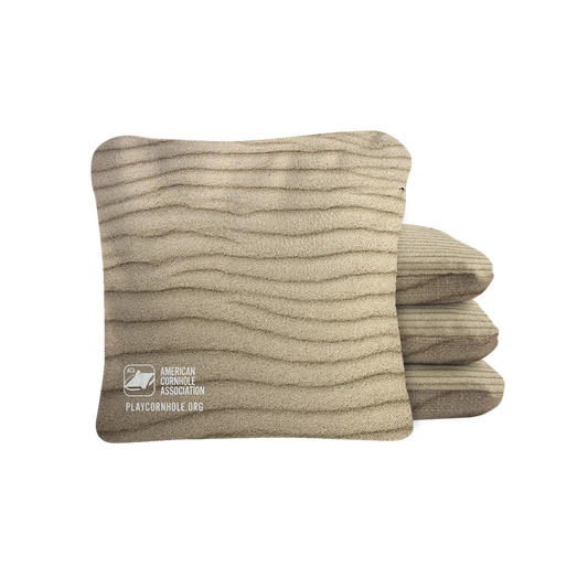 Wavy Sands Synergy Pro Cornhole Bags Tan