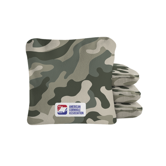 Camo Synergy Pro Cornhole Bags Tan