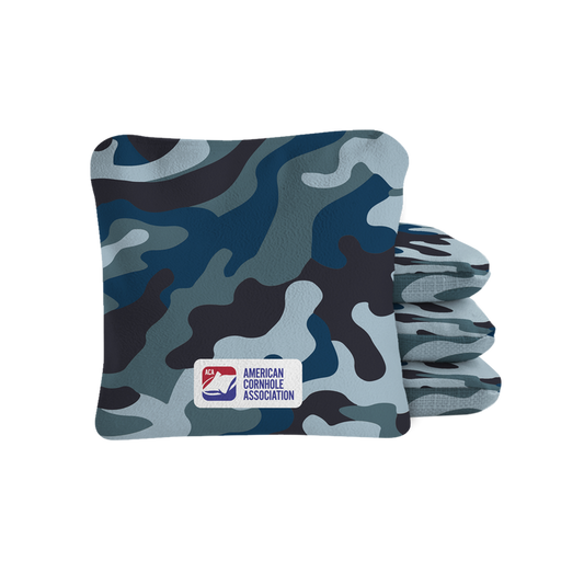 Camo Synergy Pro Cornhole Bags Navy