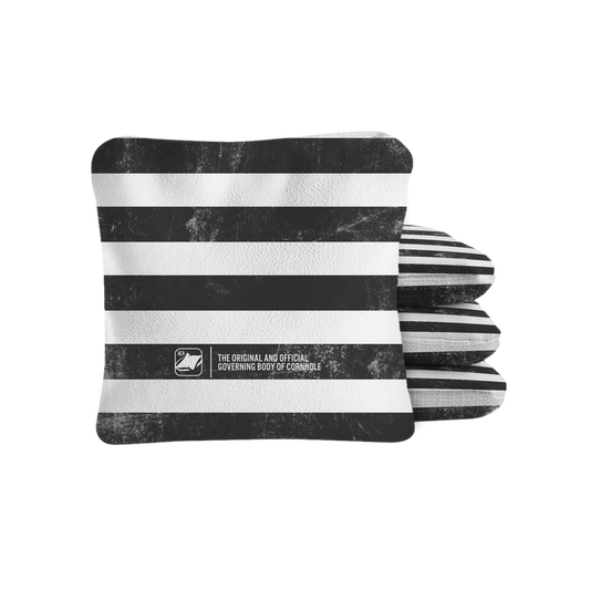 Distressed Stars & Stripes Synergy Pro Cornhole Bags White