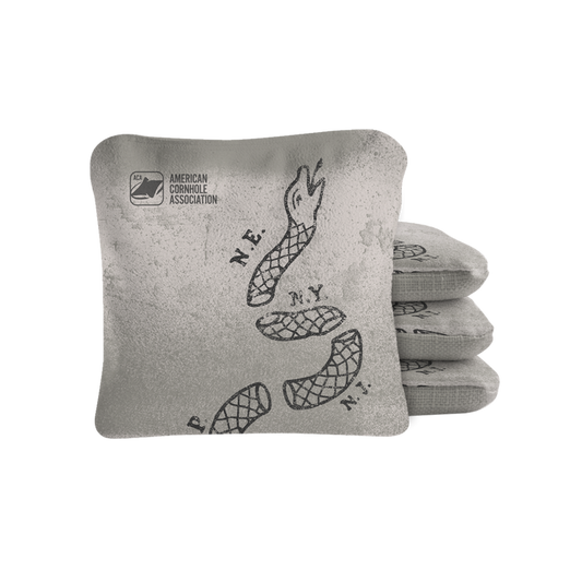 Don't Tread on Me Synergy Pro Cornhole Bags Grey