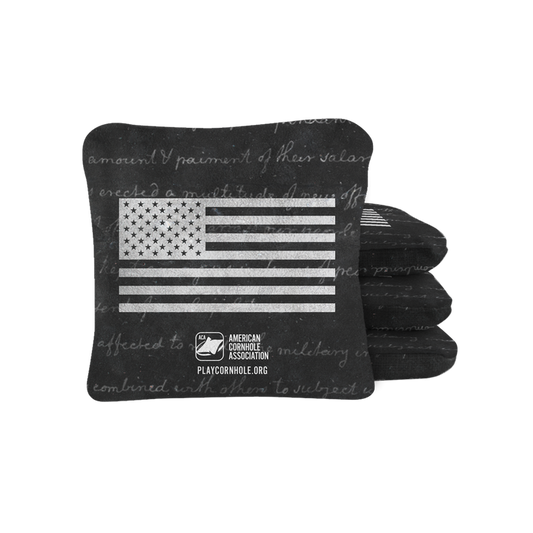 Distressed American Flag Synergy Pro Cornhole Bags