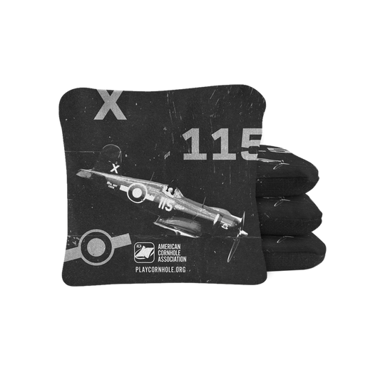 Distressed Bomber 115 Synergy Pro Cornhole Bags