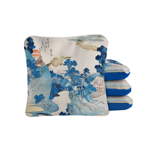 Fuji No Yukei by Utagawa Kuniyoshi Synergy Pro Cornhole Bags
