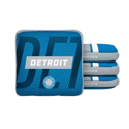 Detroit Football Gameday Stripes Synergy Edge Stacked