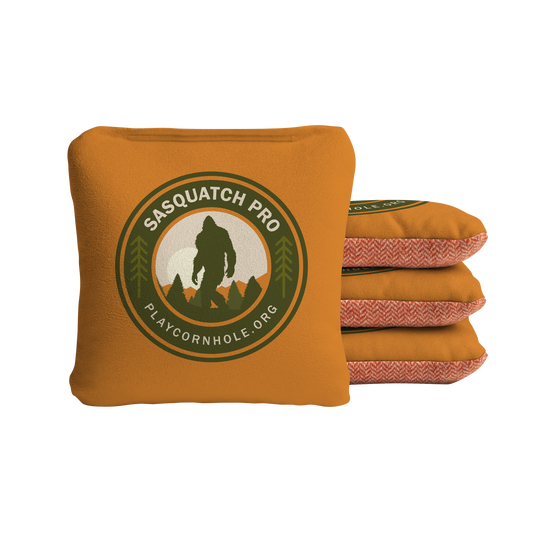 Sasquatch Pro Synergy Soft Cornhole Bags - Orange