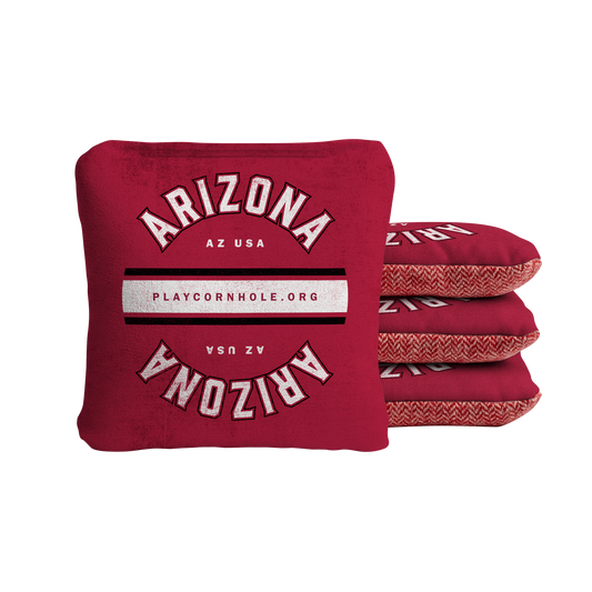 Arizona Football Gameday Vintage Synergy Soft Cornhole Bags - Red