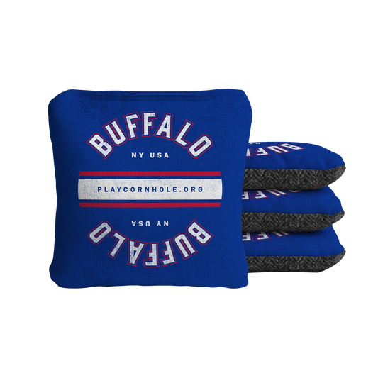 Buffalo Football Gameday Vintage Synergy Soft Cornhole Bags - Blue