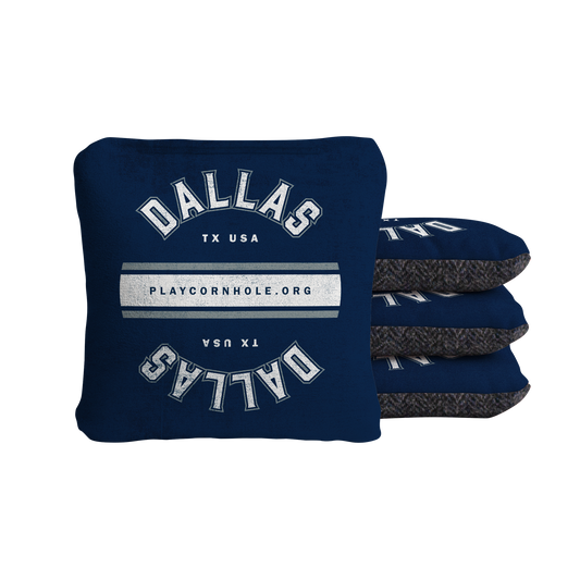 Dallas Football Gameday Vintage Synergy Soft Cornhole Bags - Navy