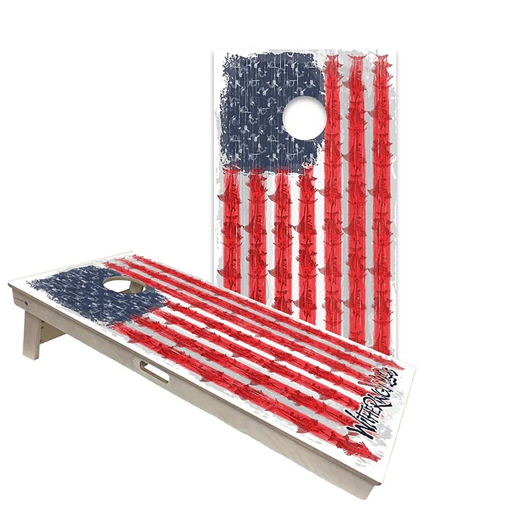 Withering Wilds USA Distressed Cornhole Boards