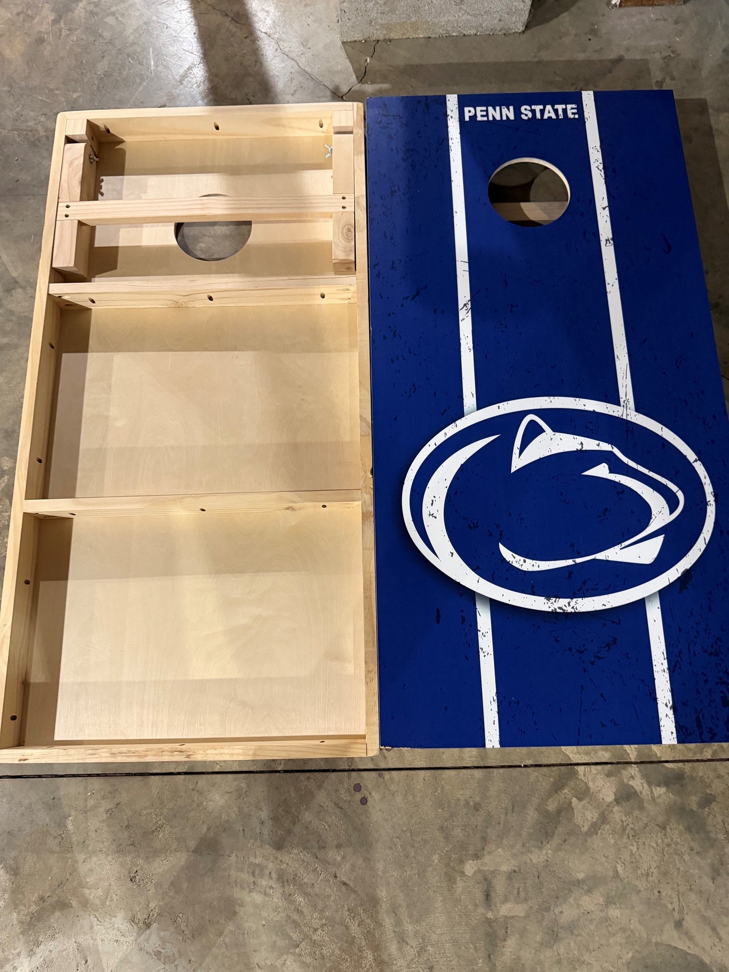 Scratch & Dent - Penn State #4 Cornhole Boards