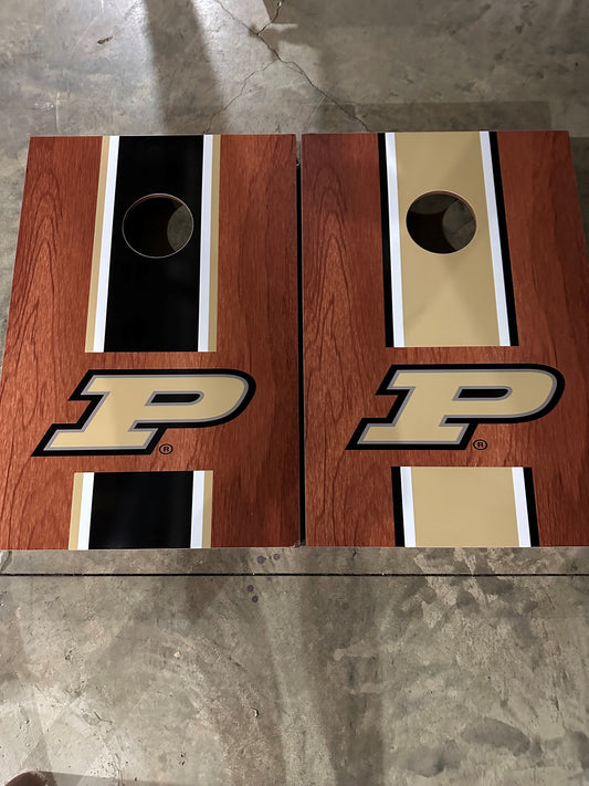 Scratch & Dent - Purdue Boilermakers NCAA 2x3 Cornhole Boards