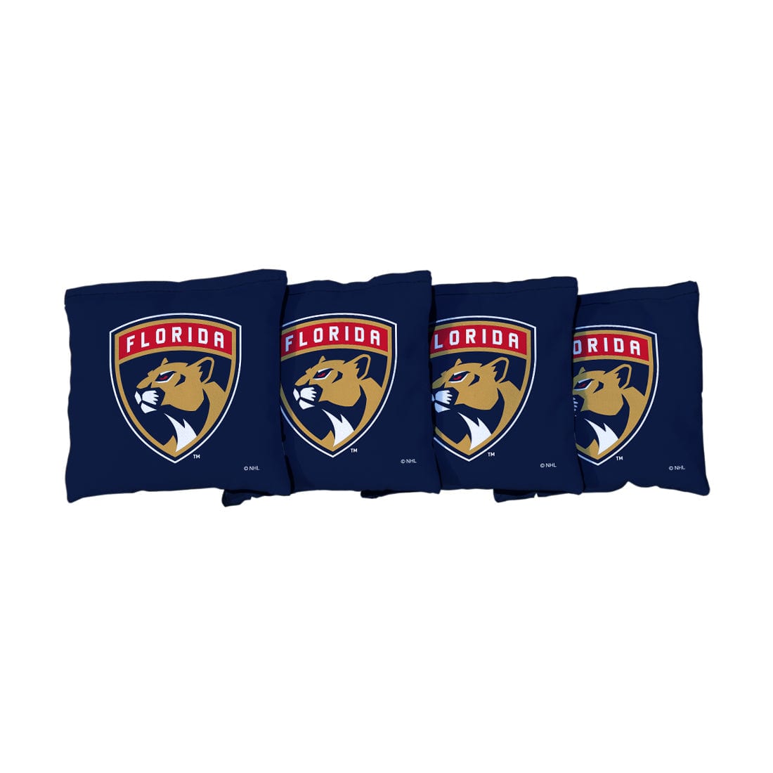 Florida Panthers Blue Cornhole Bags