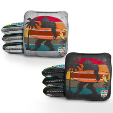Surfing Sasquatch Pro Cornhole Bags

