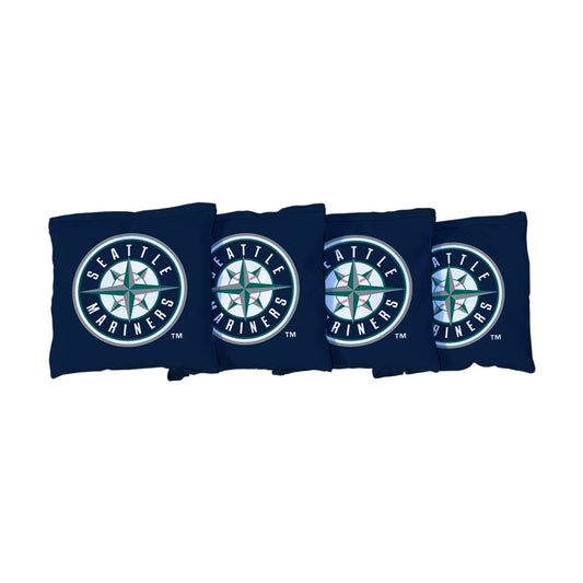 Seattle Mariners Blue Cornhole Bags