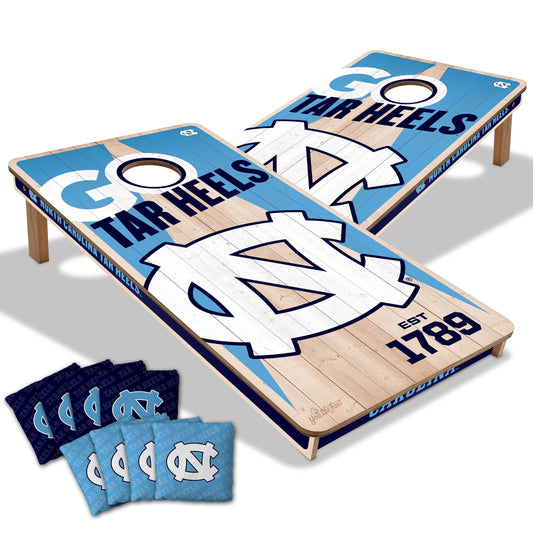 North Carolina Tar Heels 2x4 Pro Cornhole Boards