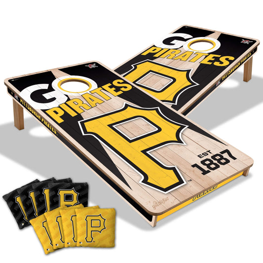 Pittsburgh Pirates 2x4 Pro Cornhole Boards 