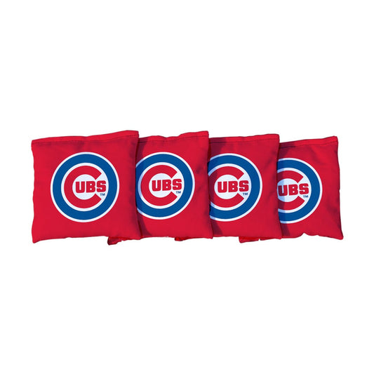 Chicago Cubs Red Cornhole Bags