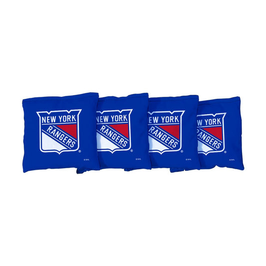 New York Rangers Blue Cornhole Bags
