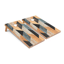 Distressed Pattern Cornhole Board Set
