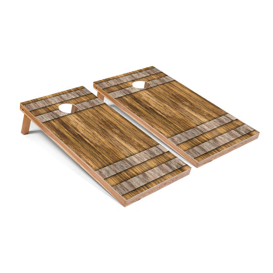 Barrel Cornhole Board Set