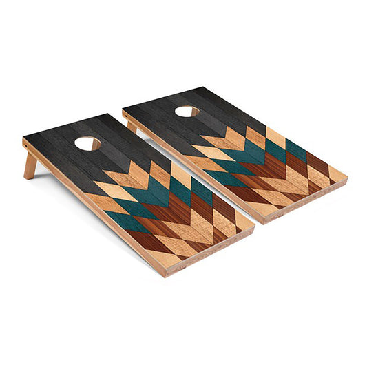 Wooden Pixels Cornhole Board Set
