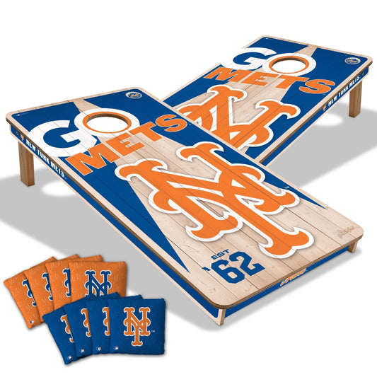 New York Mets 2x4 Pro Cornhole Boards 