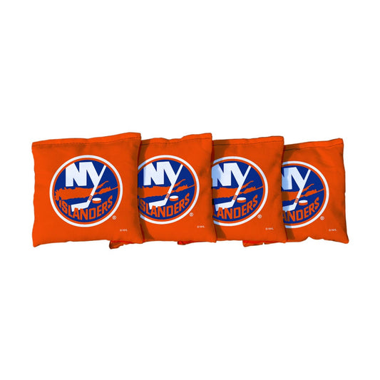 New York Islanders Orange Cornhole Bags