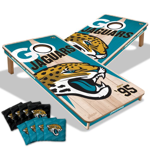 Jacksonville Jaguars 2x4 Pro Cornhole Boards