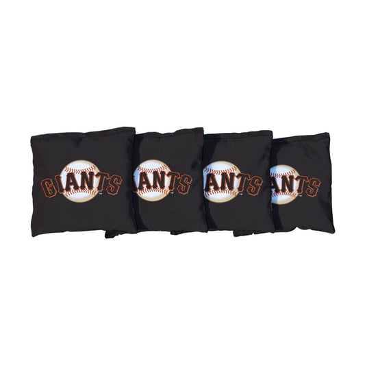 San Francisco Giants Black Cornhole Bags