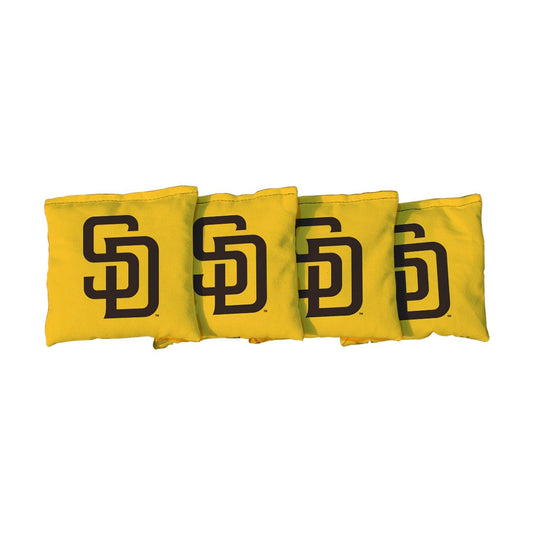 San Diego Padres Yellow Cornhole Bags
