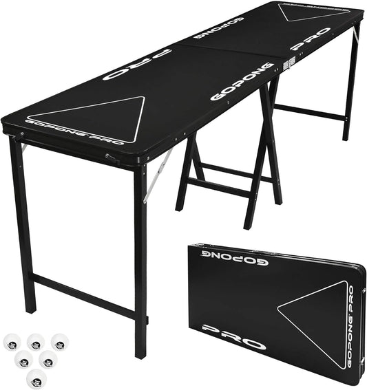 Black Pro beer pong table
