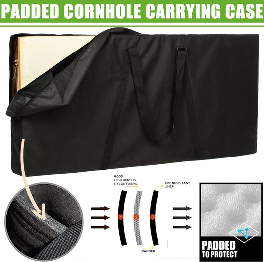 cornhole carry case padding